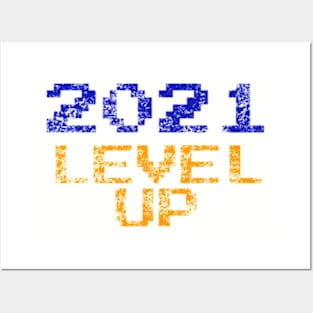 2021 LEVEL UP Posters and Art